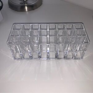Clear Acrylic Lipstick/Lipgloss Organizer